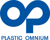 Plastic Omnium logo.